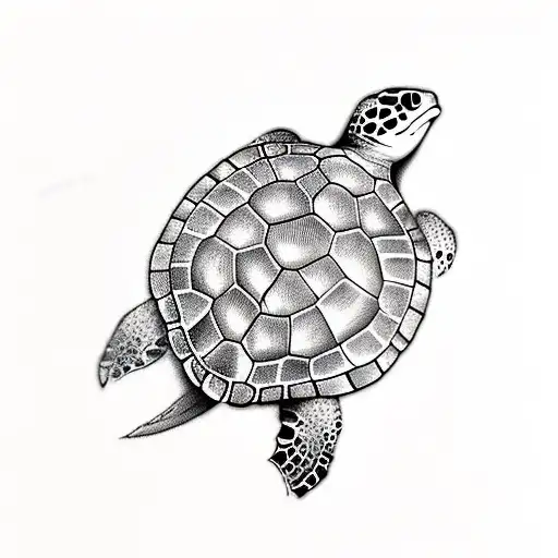 Cute Sea Turtle