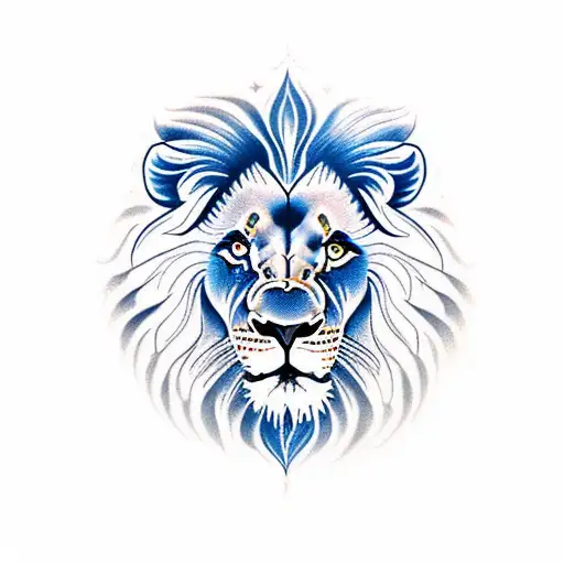 Lion Blue