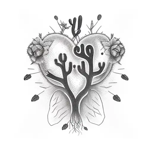 Heart Is Full And Hollow Like A Cactus Tree