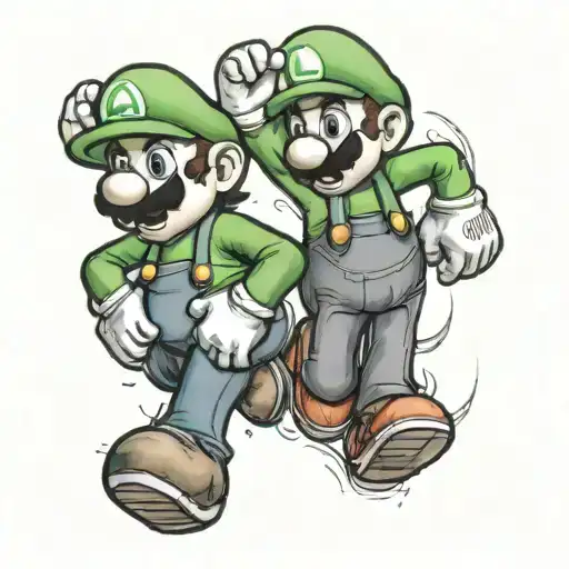 Mario And Luigi Matching