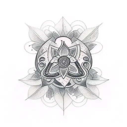 A Tattoo Design That Symbolizes The Importance Of Friendship And Community In Your Life