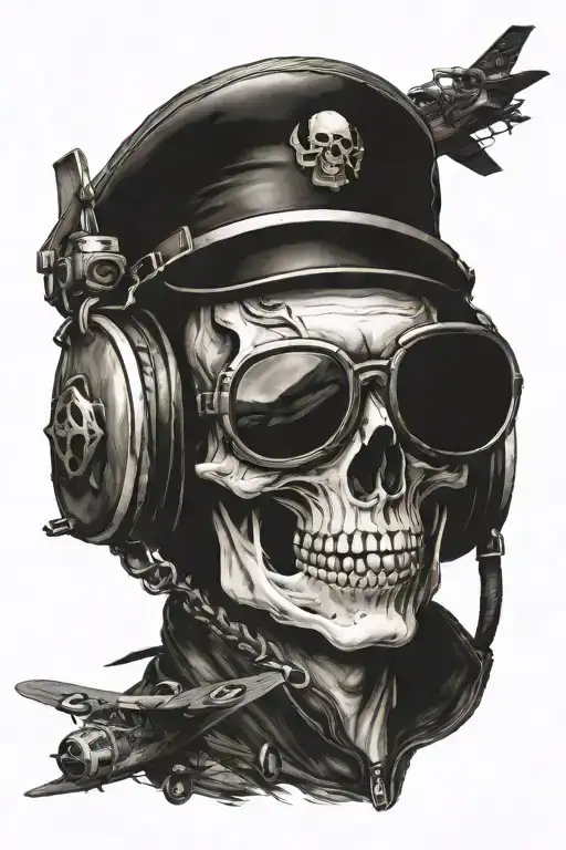 Skull Pilot Flying