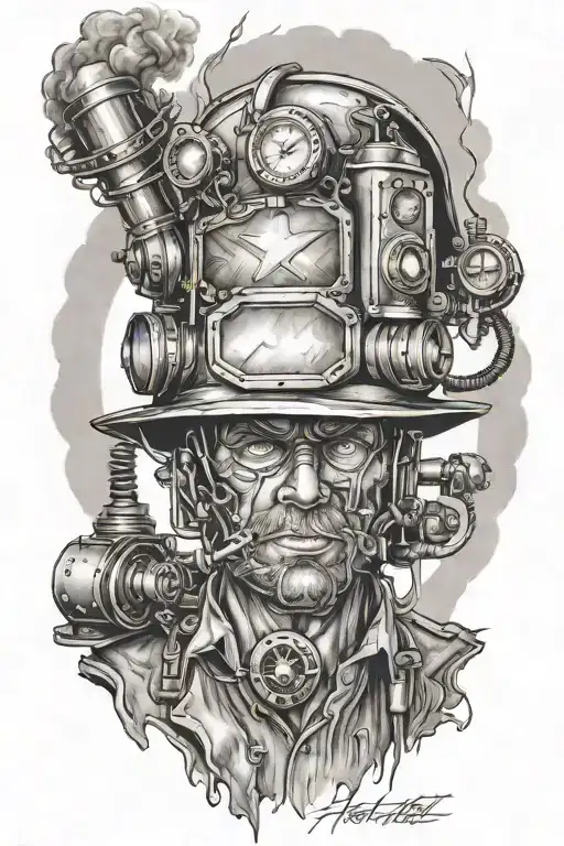 Patriot Hardworking Fire Scary Engineer