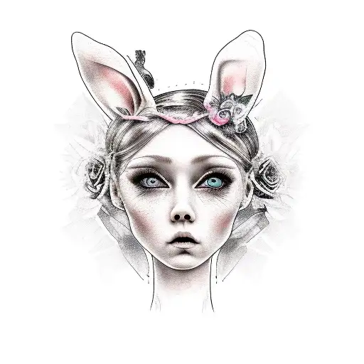 Broken Doll With Bunny