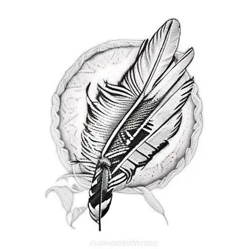 Native American Eagle Feather