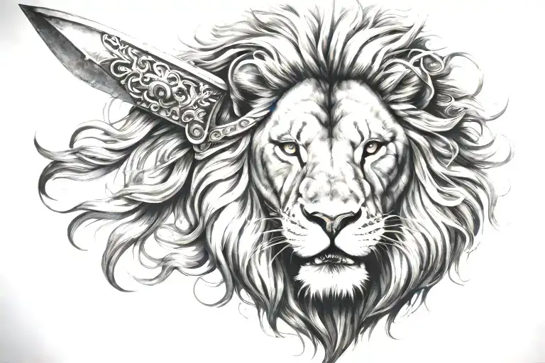 Lion Rome Warrior That Represents