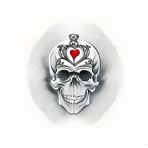 Skull King Of Hearts
