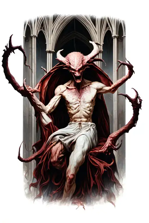 Demons Trapped In A Cathedral Realism