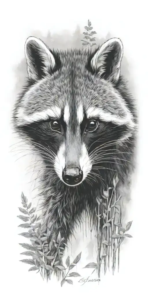 Standing Raccoon Forest