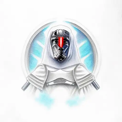 Illyrian Warrior With A Lightsaber