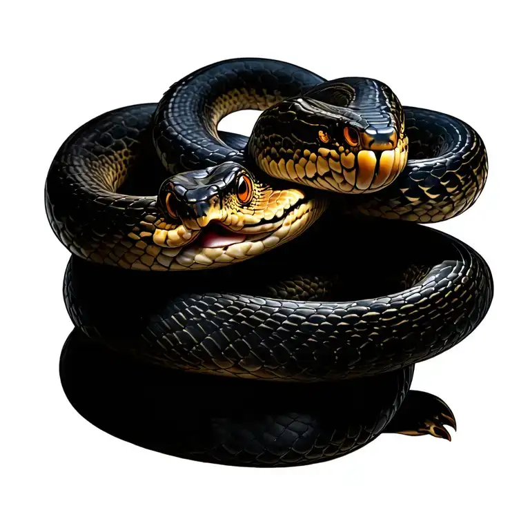 Double Python