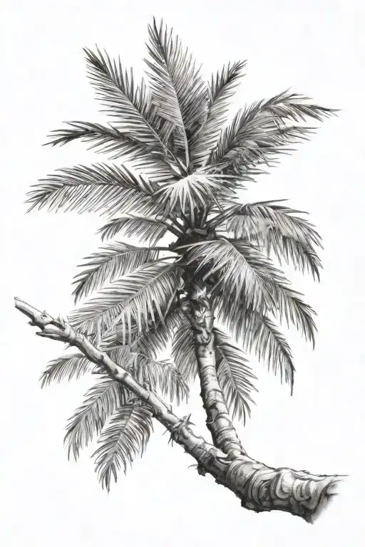 Palm Tree Branch