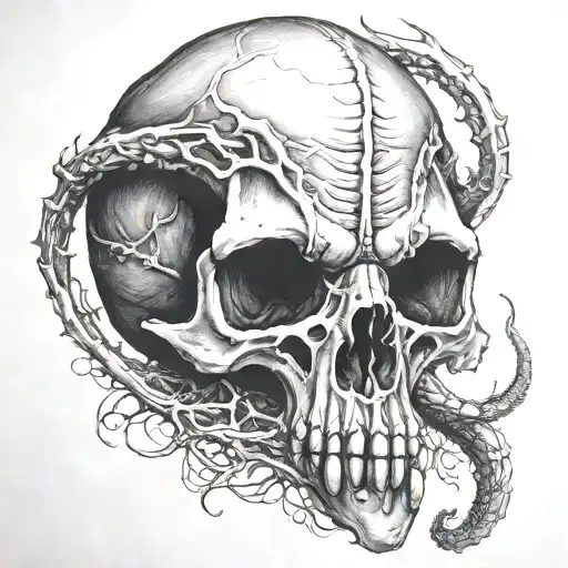 Cthulu Skull