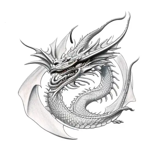 Dragon Ingolfed In Windbars