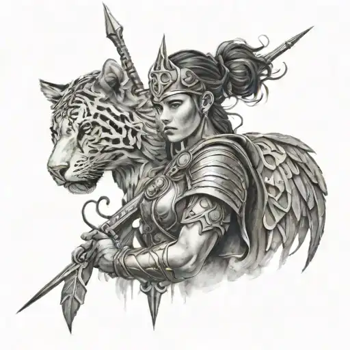 Female Guardian Warrior
