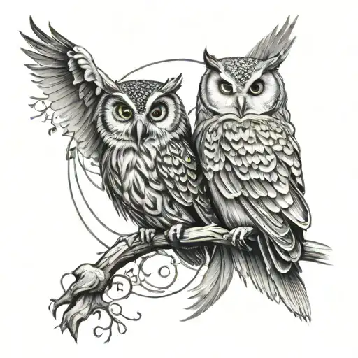 Owl Ying Yang
