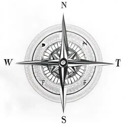 Compass And Biomechanics Half Sleeve