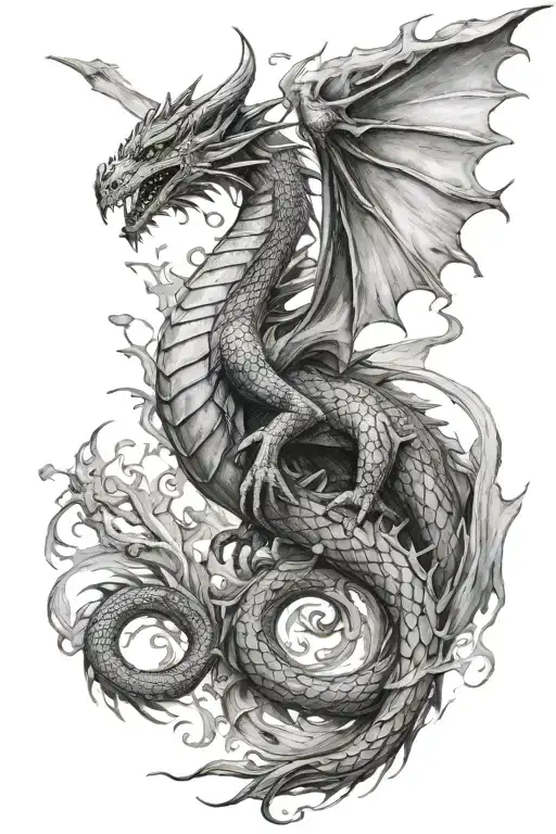 Dragon Flying