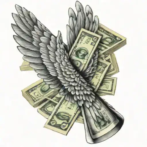 Praise Hand Wing Money