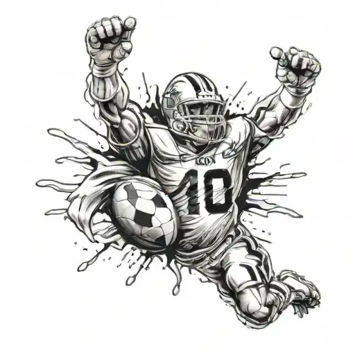 1 Of 1 Football Theme