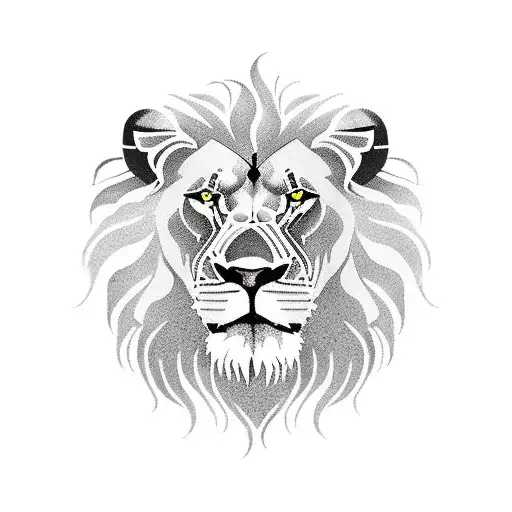 Lion With Greek Flag