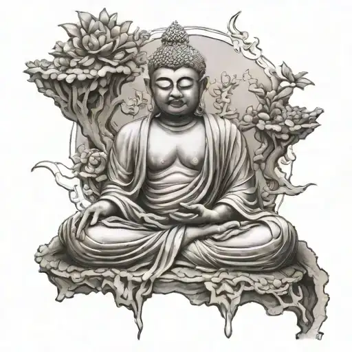 Buddhist Statue Turned Evil