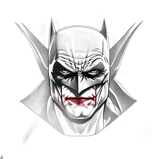 Batman Dark Night And Joker Sleeve