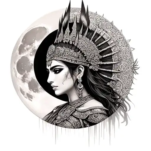 Philipin Moon Warrior Goddess Mayari
