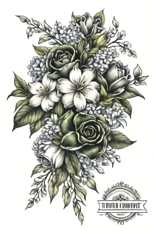 Birth Month Flower Bouquet