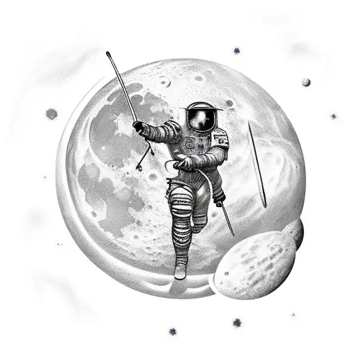 Warrior On The Moon