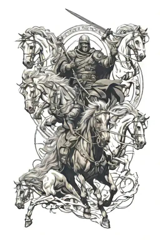 Four Horsemen Apocalypse Evil