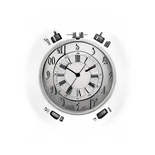 Clock With Text Respect Tjme