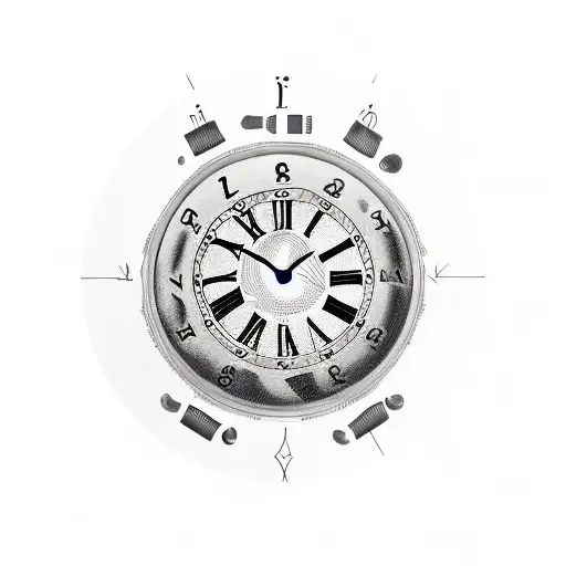 Clock With Text Respect Tjme