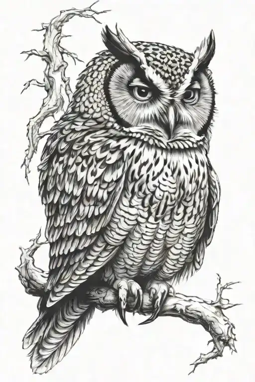 Owl Sitting