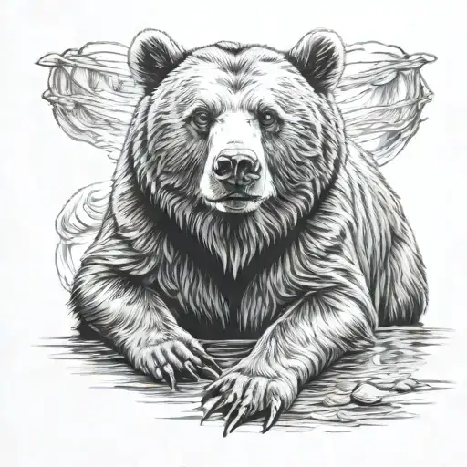 Realistic Bear Reflections