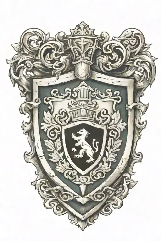 Irish Shield Crest