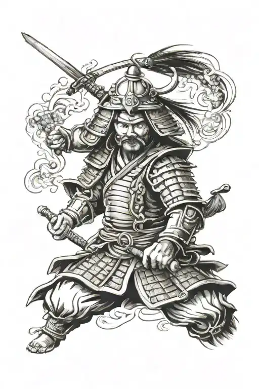 Japanese Realistic Samurai