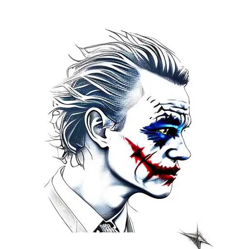 Heath Ledger Joker Shoulder