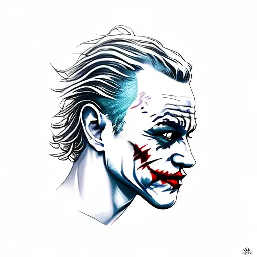 Heath Ledger Joker Shoulder