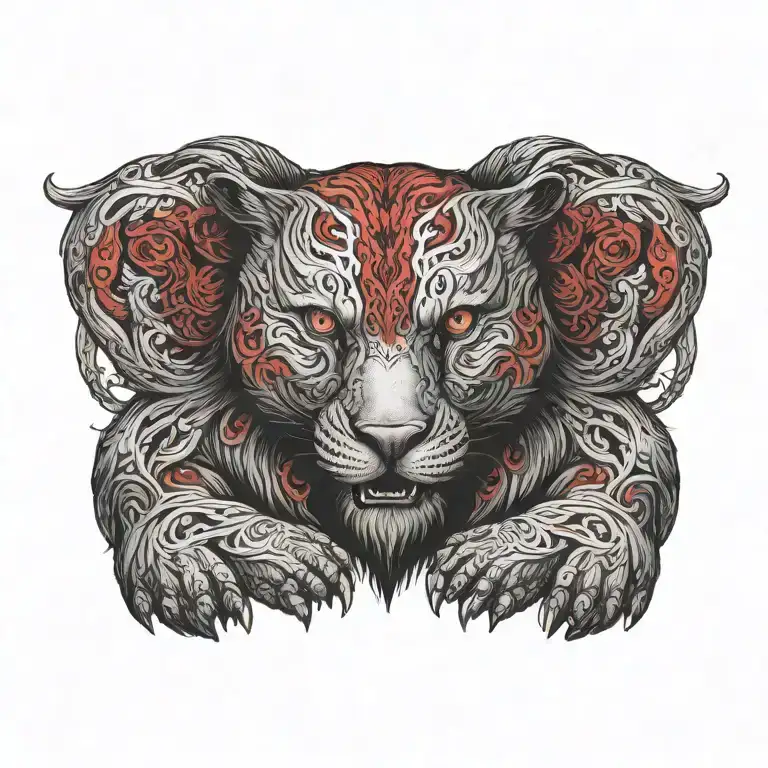 Animal Bleeding Back Sitting