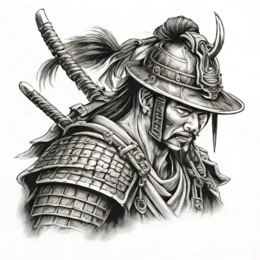 Japanese Realistic Samurai