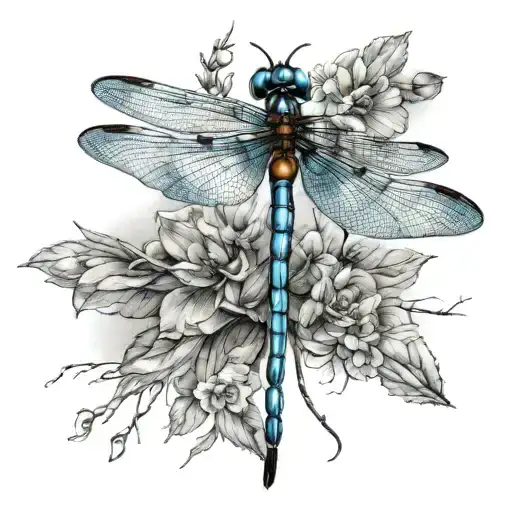 Dragonfly Light Blue