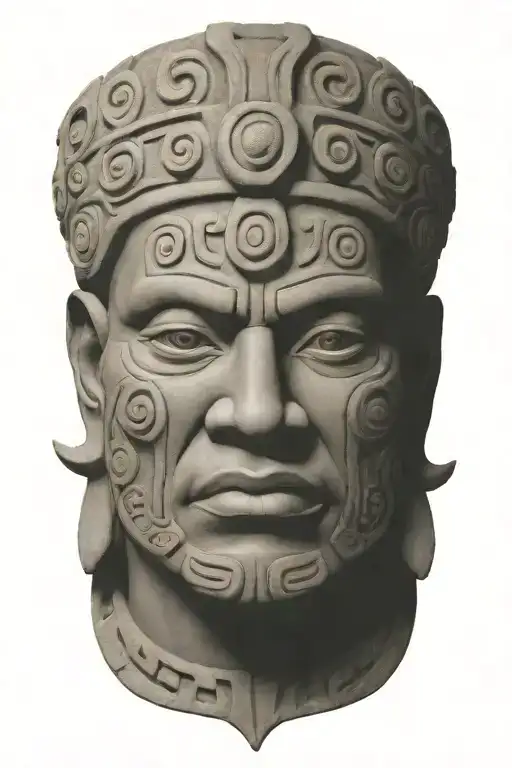 Mayan God Itzamna