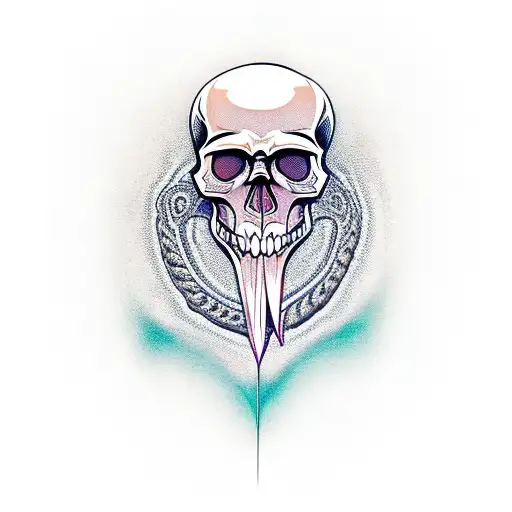Skull With A Third Eye