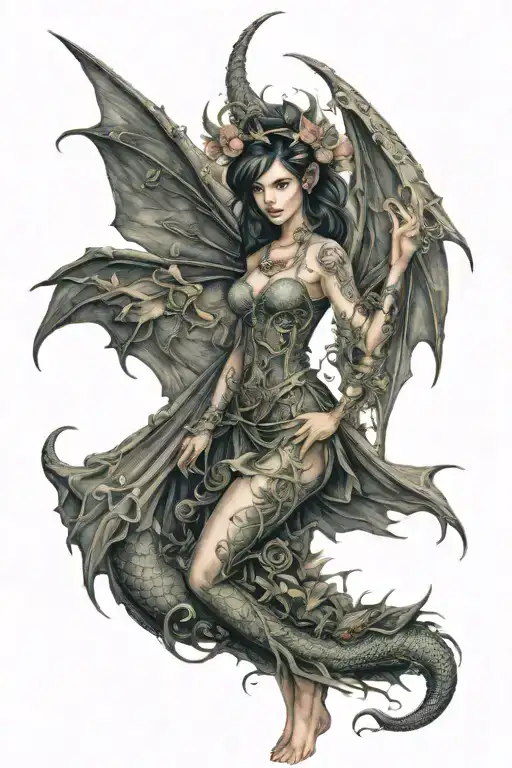 Female Dragon Fairy Dress