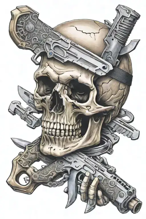 Skull Knives Special Operator Working