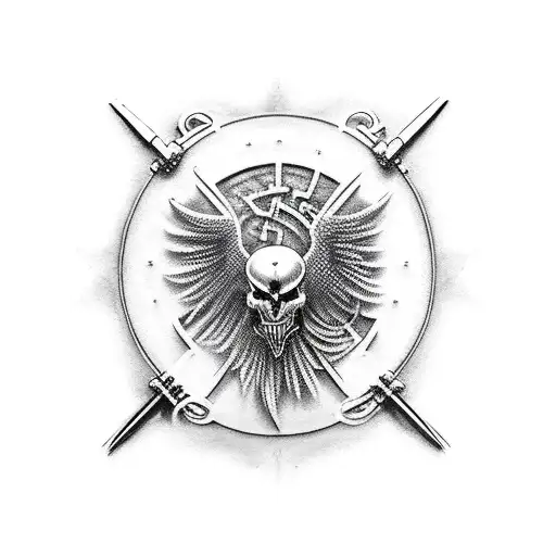 Heavy Metal Music Kicking Anti Communist Symbol