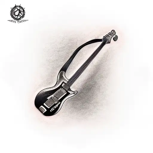 Guitar With Broken Strings