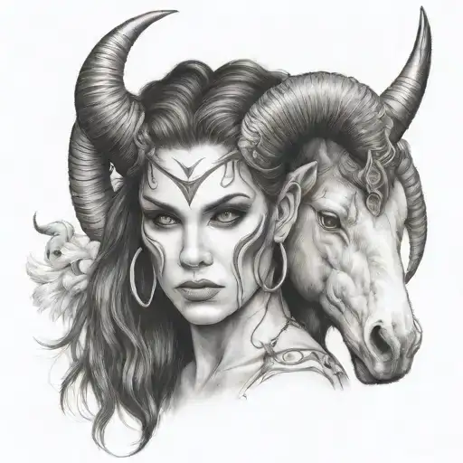 Capricorn Women Face