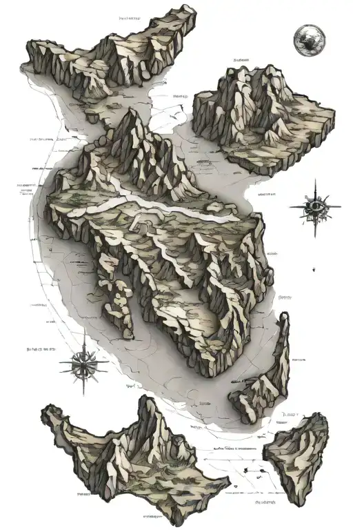3D Map Of Cape Horn